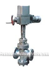 Electric double seat steam reducing valves