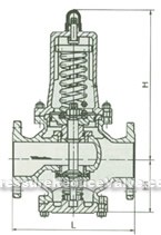 film-type reducing valve constructral diagram