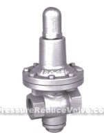 Internal thread bigger film-type high sensitivity reducing valves
