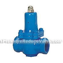 Internal thread pressure reducing and maintaining valve for water reducing valves