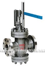 Lever-type steam reducing valves