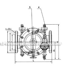 200X film-type reducing valve constructral diagram(pic1)